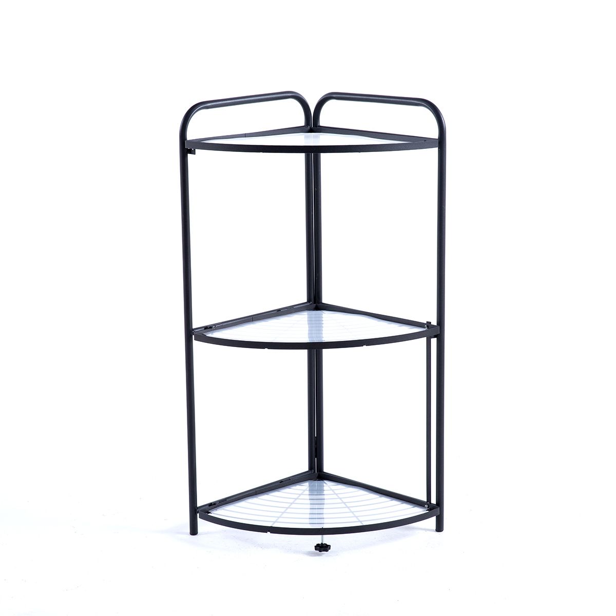 Storage Rack Foldable Corner Shelf Display Stand Kitchen Bathroom ...