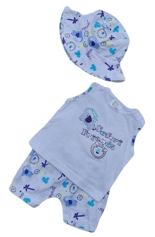 Baby boys shorts and vest with bucket hat | Shop Today. Get it Tomorrow ...