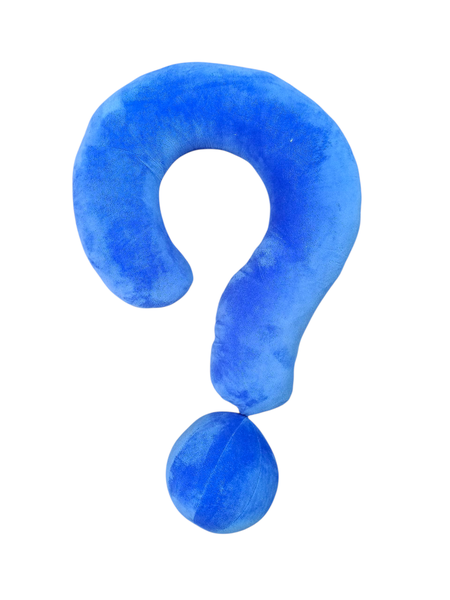 Question Mark-Shaped Travel Neck Pillow.