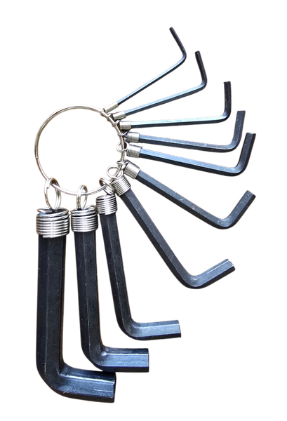 Camco Keyring Allen Key Set - (1,5mm to 6mm)