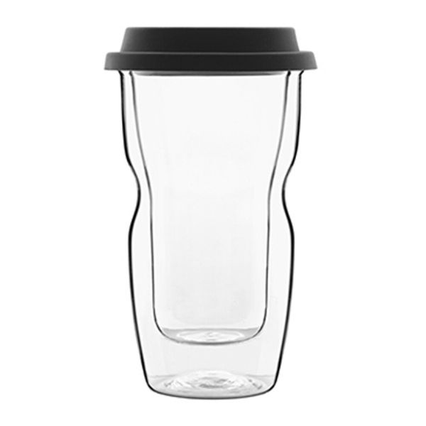 Luigi Bormioli Thermic Glass Coffee on the go small w/silicon lid 340ml
