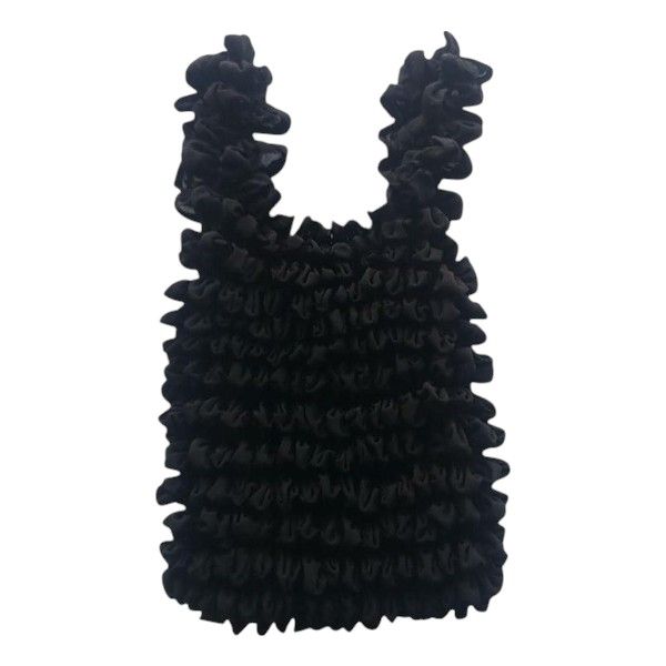 Ruffled Design Magic Stretch Tote Bag