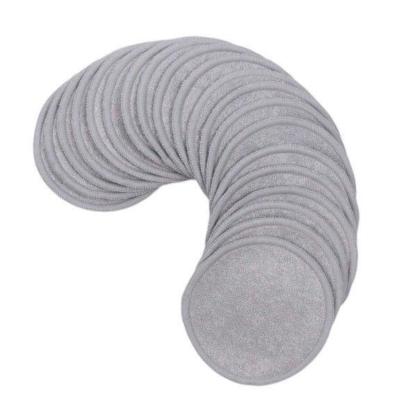 20 Piece - Soft &amp; Gentle Reusable Make Up Remover Pads - Mauve Purple