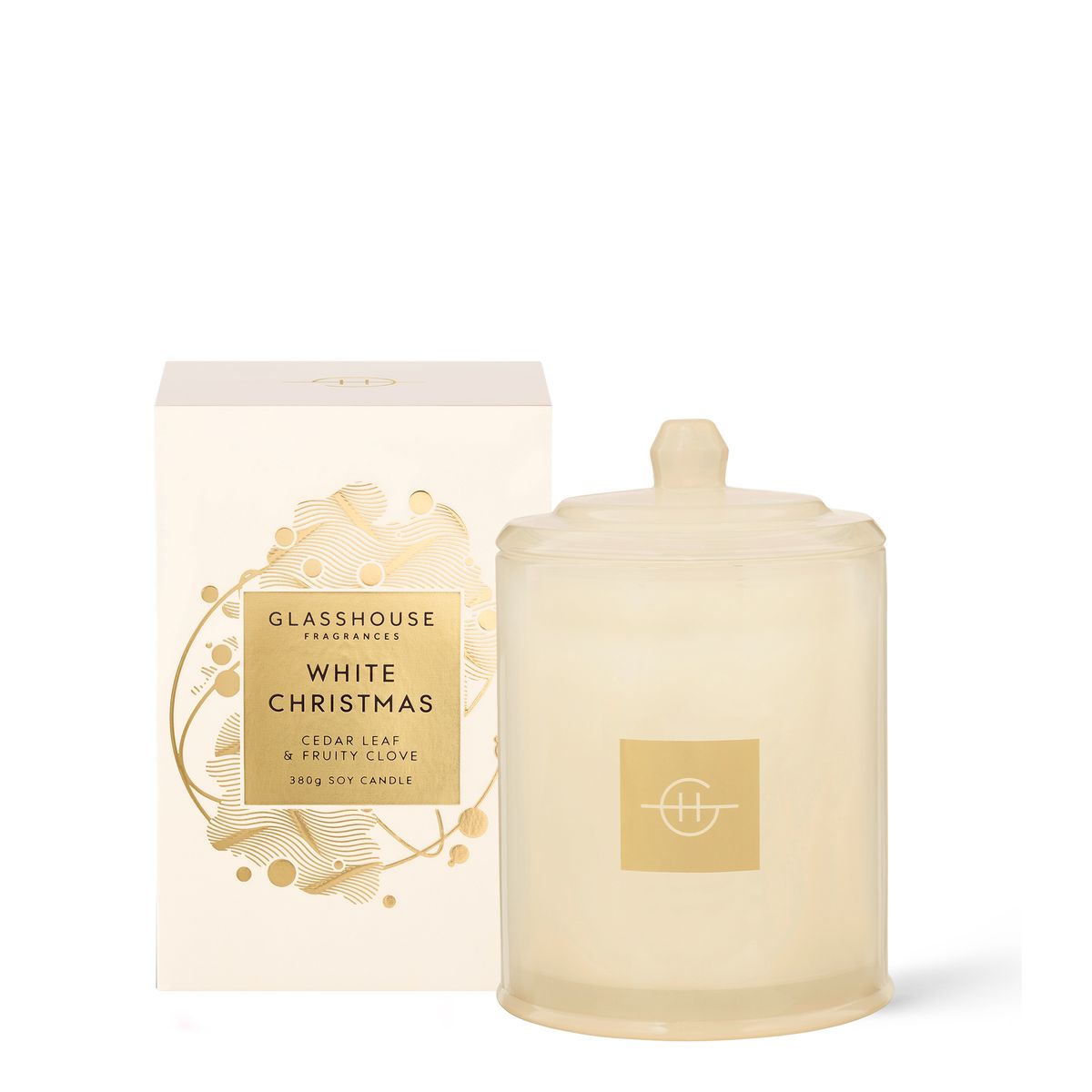 Glasshouse 380g Candle White Christmas Shop Today. Get it Tomorrow