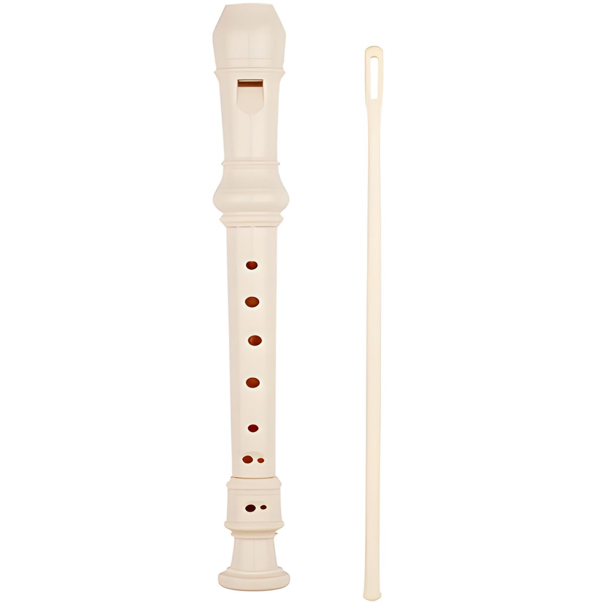 Soprano Recorder German Fingering Universal 8 Hole Flute with Cleaning Rod