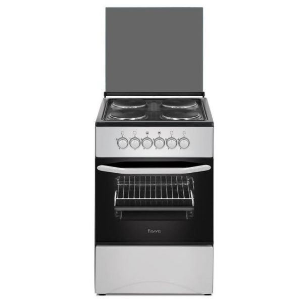 Ferre - 50x50 Free Standing Electric Cooker - Silver