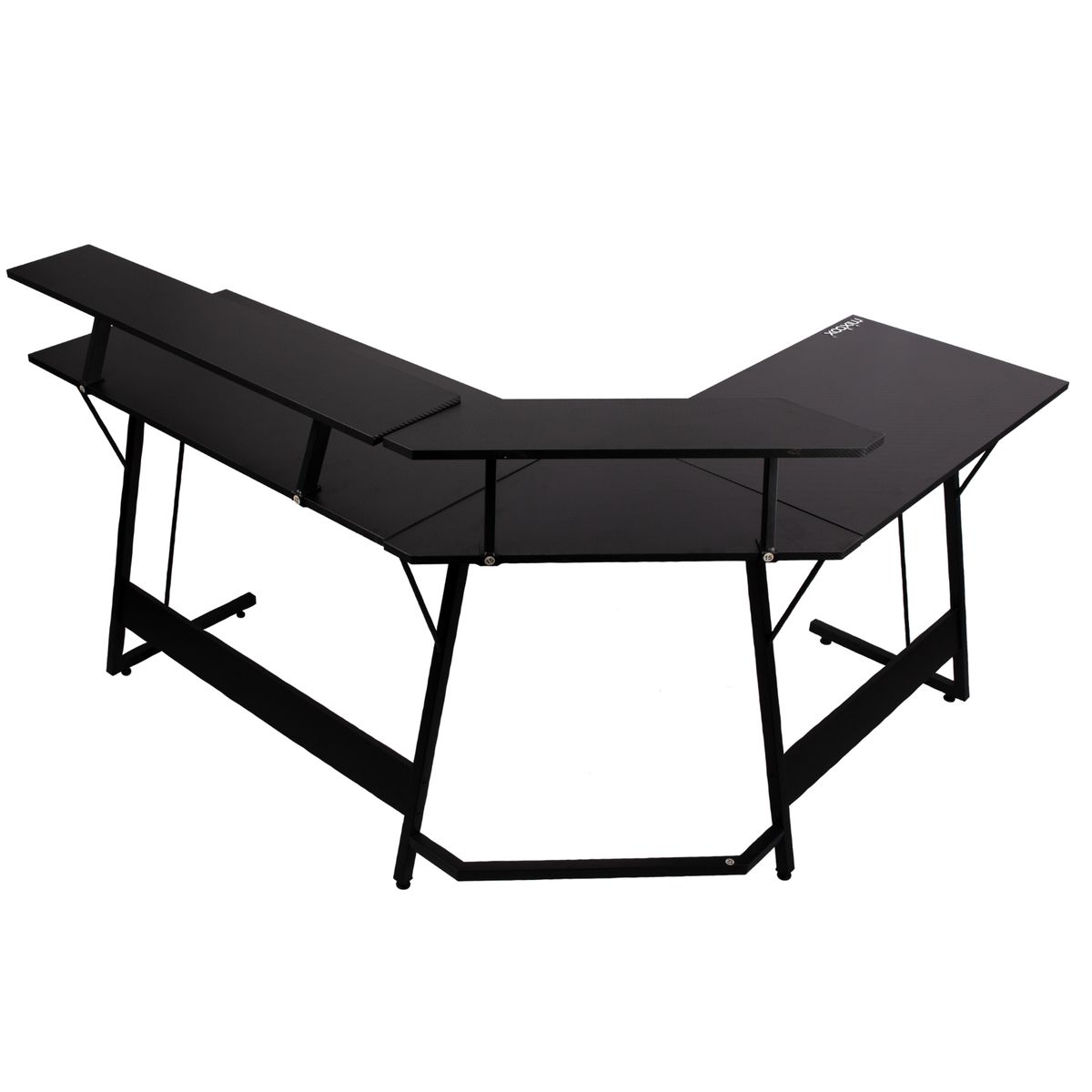 Mix Box Carbon Fiber Large Corner Computer Desk Gaming Desk,100x48cm