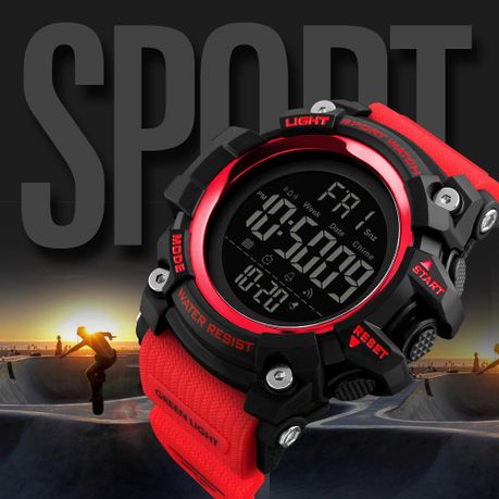 resist shock sport watch dual time