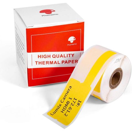Phomemo Printer Paper, Cable Label/Wire Lable, 25x38-40mm-100 Labels, Shop  Today. Get it Tomorrow!