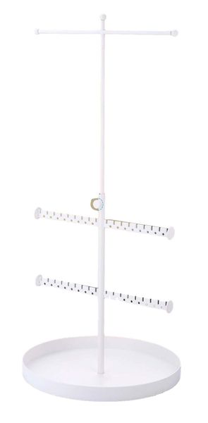3 Tier Metal Jewellery Stand Adjustable to 44.5cm (2)