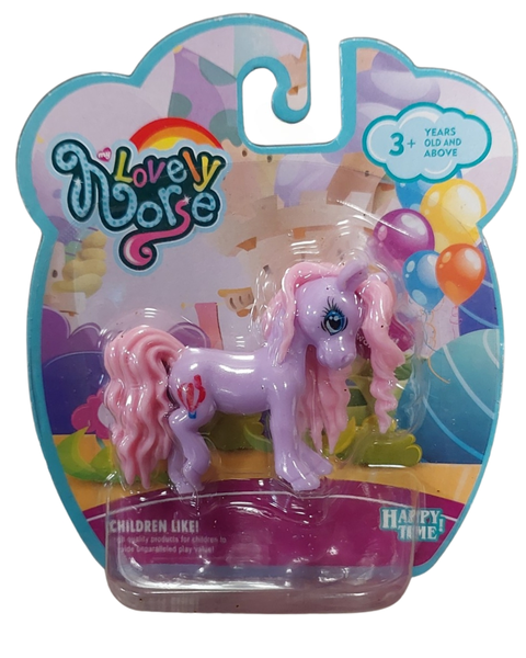 Pretty Purple Pony with Hotair Balloon image