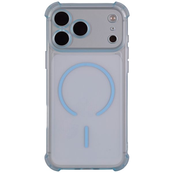 Blue Magnetic Frosted Phone Case Compatible With IPhone