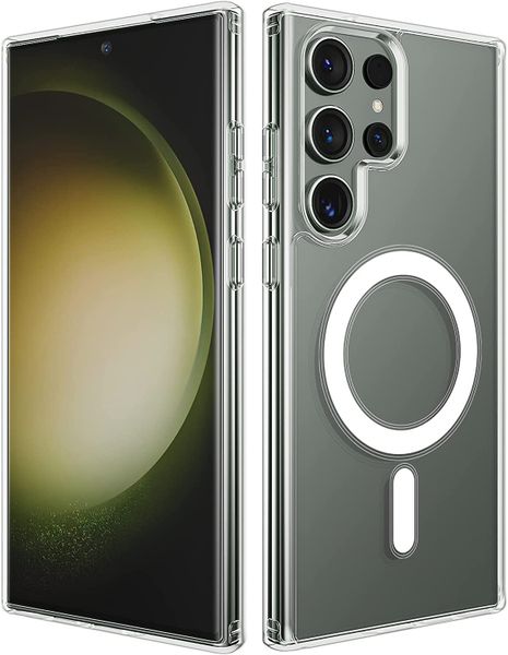 Clear Magnetic Case for Samsung galaxy S22/S22 PLUS/S22 Utra