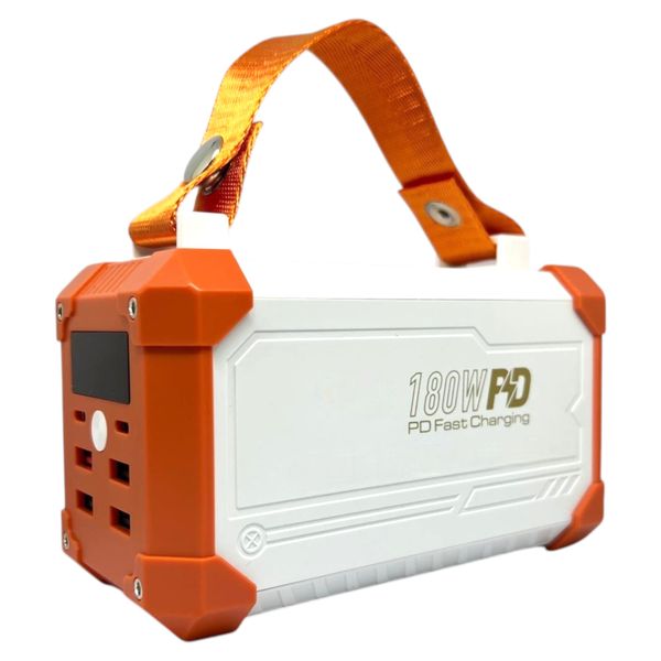2 in 1 60000mAh PowerPlan |180W PD Fast Charge |4 Inbuilt Cables &amp; LED Lamp