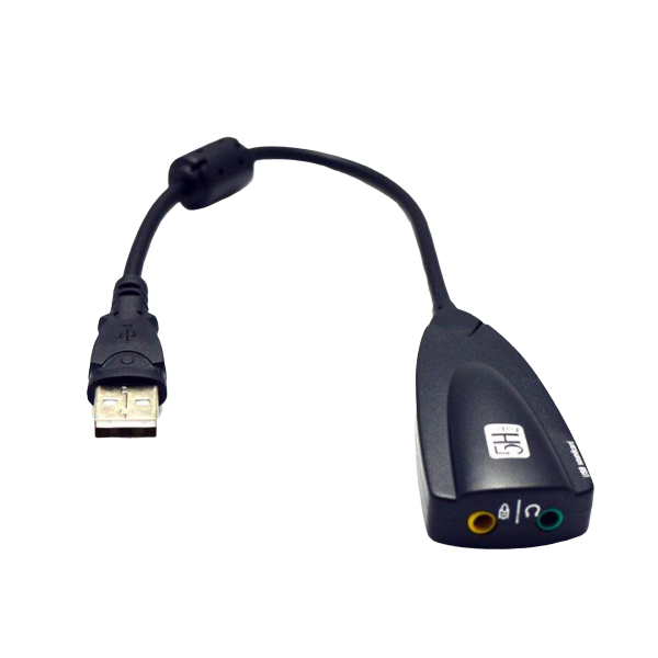 USB 2.0 7.1 Sound Channel 5HV2 Sound Card