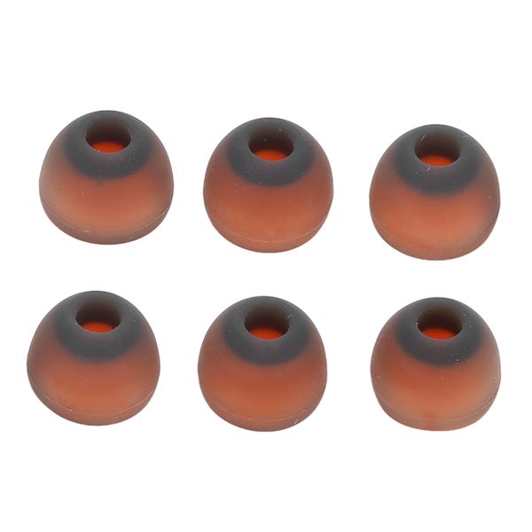 6 Pieces silicone memory foam earbud tips