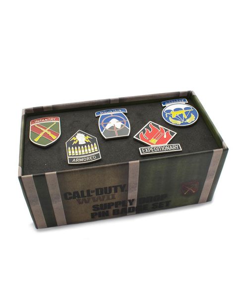 Call of Duty WW2 Pin Badge Set