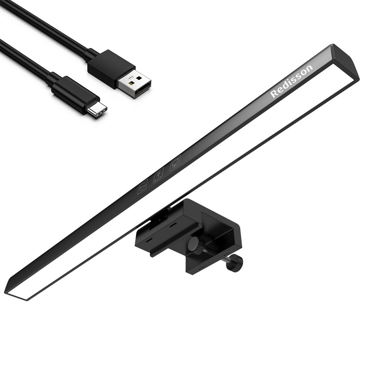 Redisson Computer Monitor Lamp, Screen Monitor for Eye Caring/USB 50CM