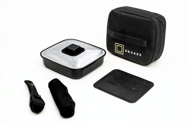 Square Frypan - Camping, Overlanding and Outdoor Cookware