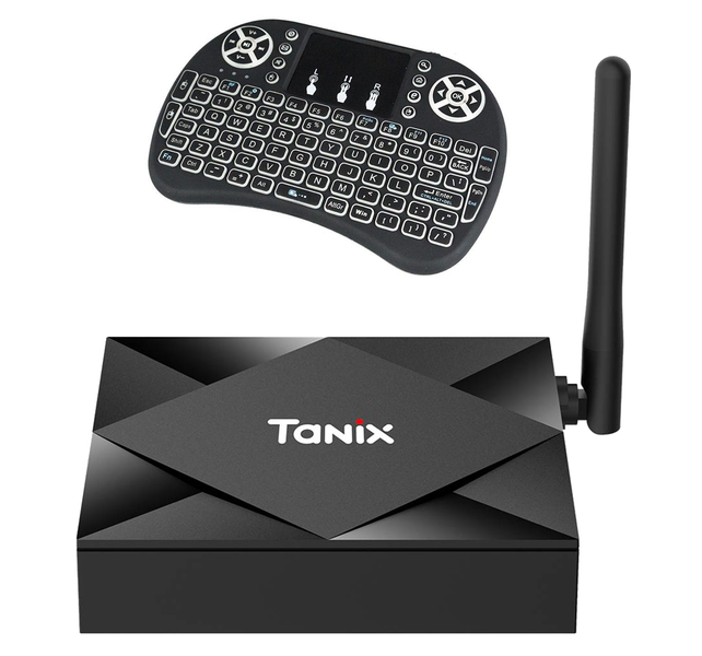 Tanix TX6s Android 10.0 HD 4K TV Box with i8 Pro Keyboard - 4GB/32GB