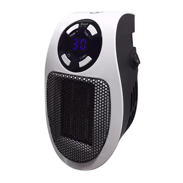 Portable mini space heater with remote control for home and office use
