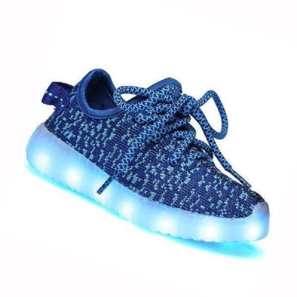Kids Izy Style LED Sneakers - Blue
