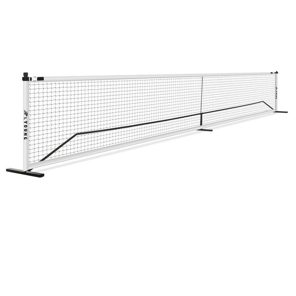 Regulation Size 22 FT Pickleball Net Set with Sturdy Metal Frame,Tear-Resistant Net,Ideal for Backyards