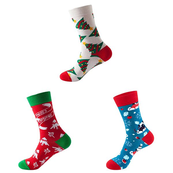 Christmas Festive Elite Design Socks - 3 Pack (Size 4-8) | Shop Today ...