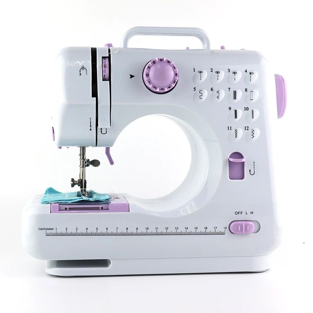 Mini Sewing Machine Electric Portable Household Multi-function Crafting 