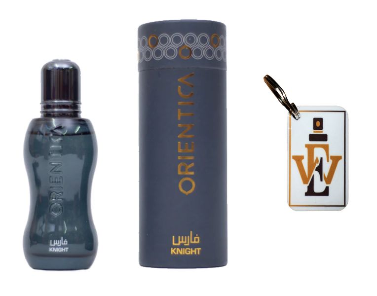 Knight By Orientica Perfumes - 30ml &amp; Perfume Style Keyring Combo