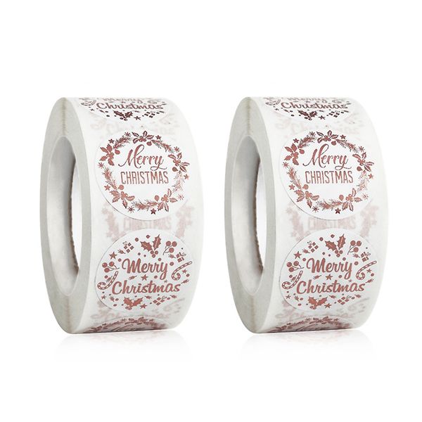 500 Piece Self Adhesive Christmas Stickers