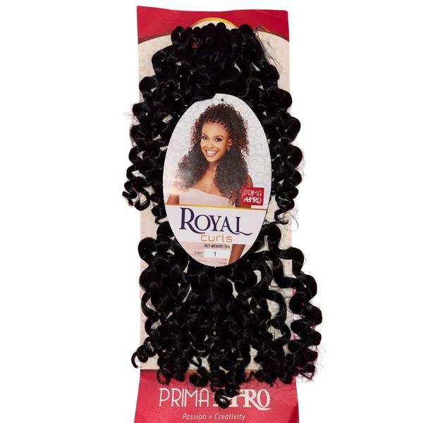 Prima Afro Royal Curls Synthetic Braiding Hair: Stunning Afro Curly Styles
