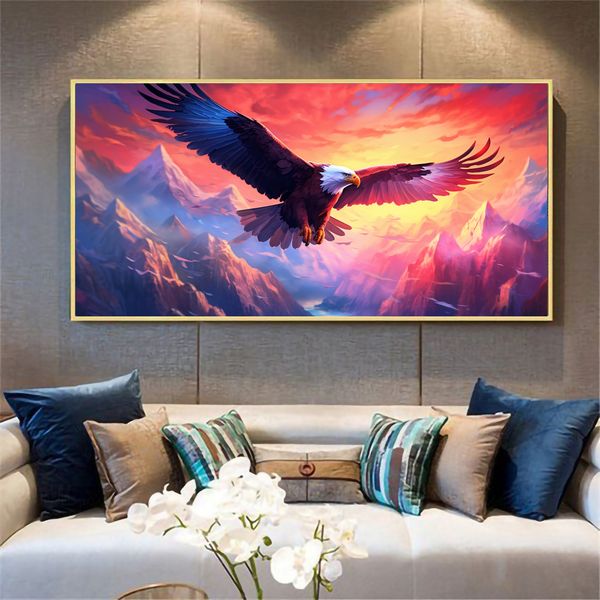 Canvas Wall Art - Eagle Majestic Sour - 0660