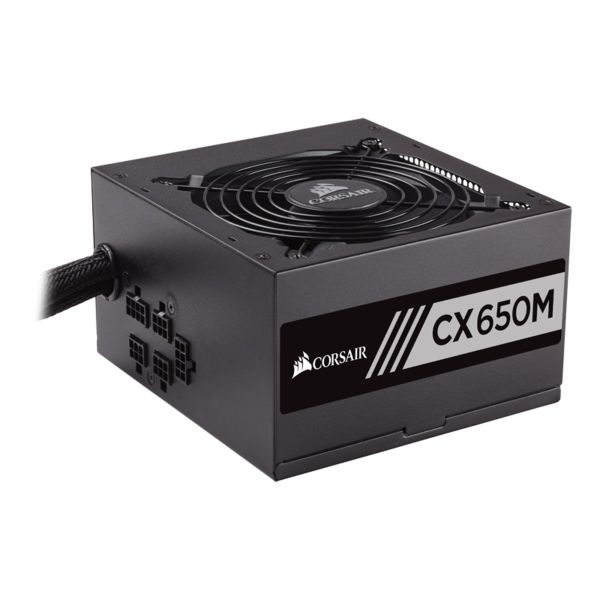 Corsair CX650M - 650W 80 Plus Bronze Certified Modular ATX Power Supply