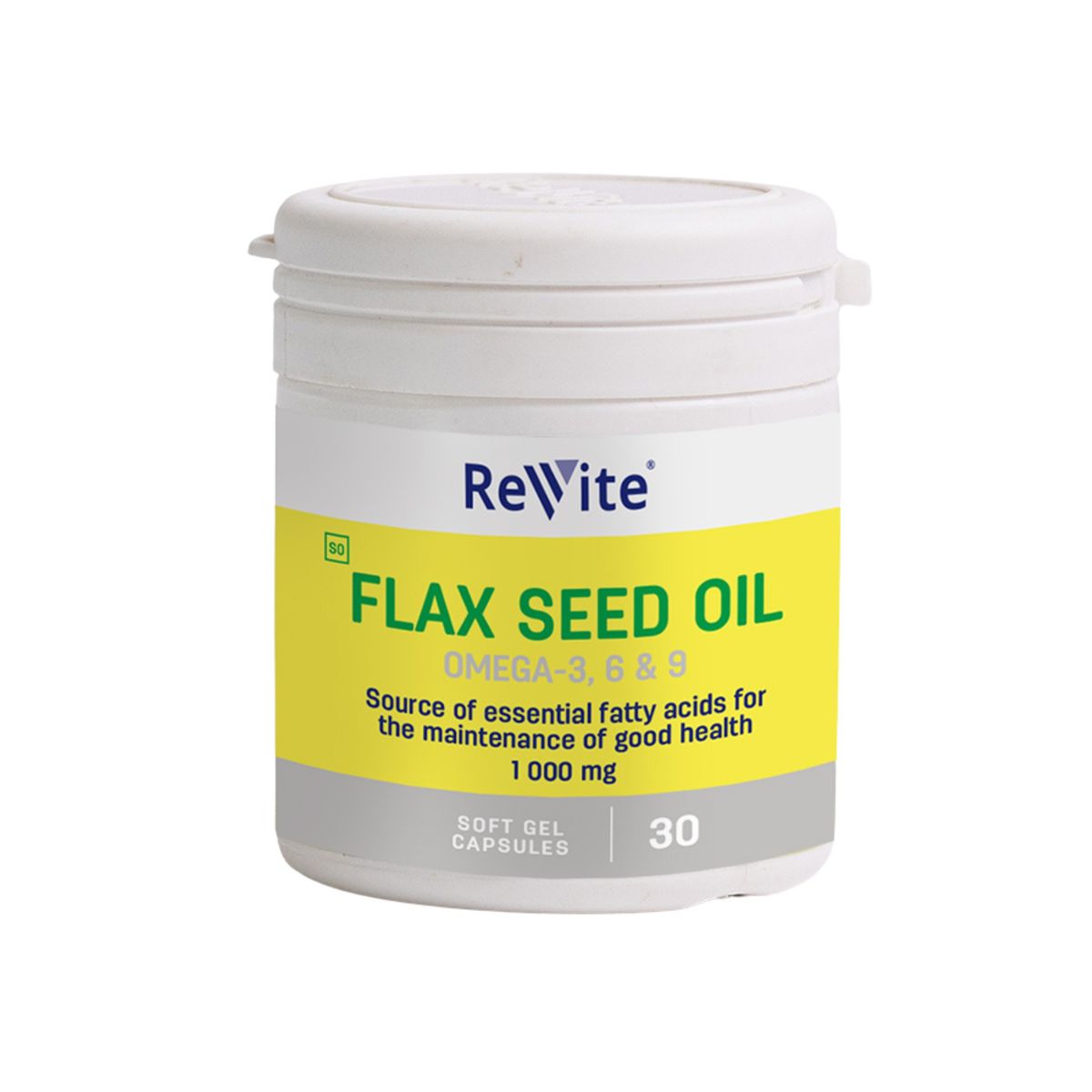 Revite Flaxseed Oil 1000mg 30's Shop Today. Get it Tomorrow