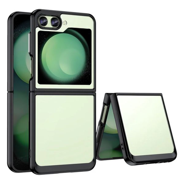 TEKRON Shockproof Candy Clear Cover Designed for Samsung Galaxy Z Flip 5