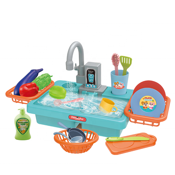 Kids Dishwasher Circulating Water Sink