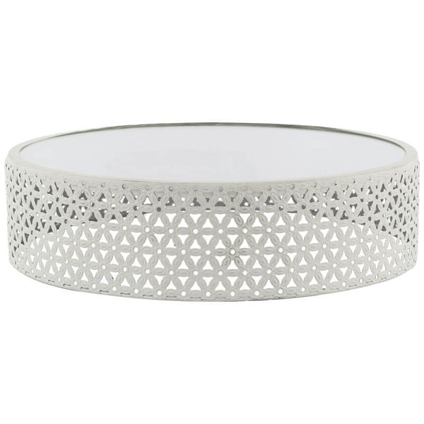 BCH Round Decor Metal White Stand For Cake/Bown