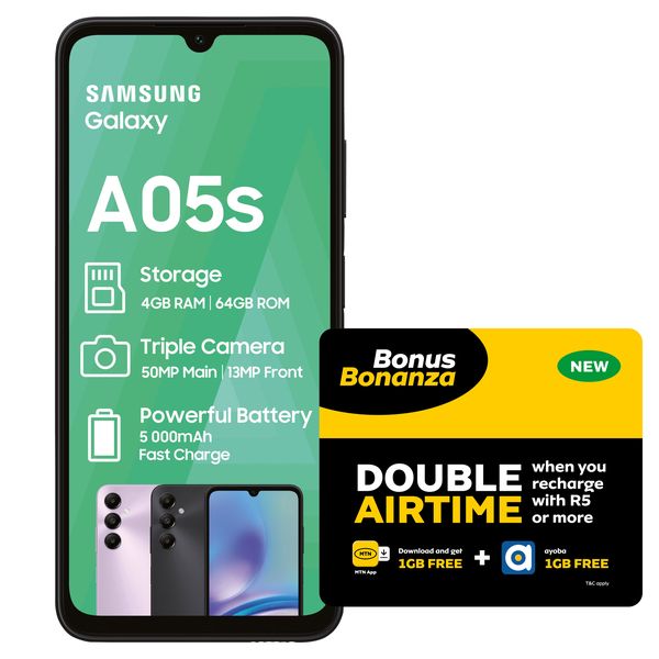 Samsung Galaxy A05s - LTE DS - Black