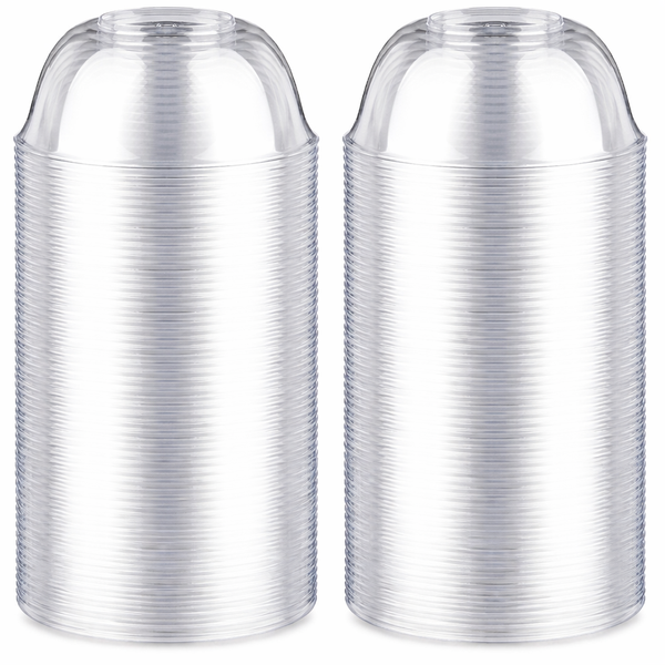 330ml Clear Plastic Disposable Bowls - 50 Pack