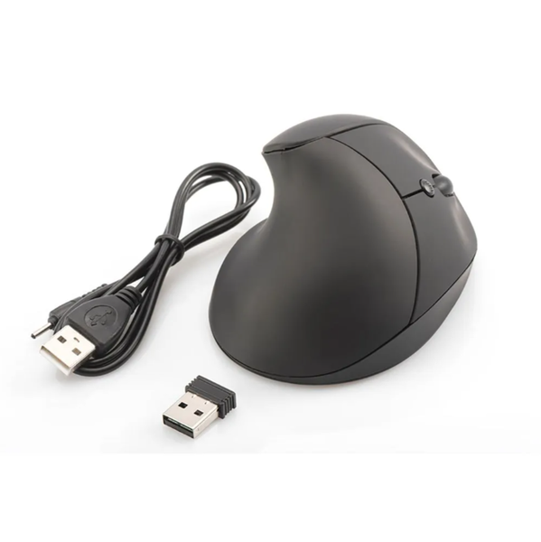 SamMag Biz Wireless Ergonomic Mouse, Vertical, 6D (Buttons), Rechargeable