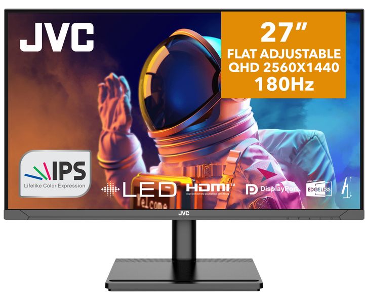 JVC LT-GN27455 27" QHD 1ms 180Hz IPS Gaming Monitor