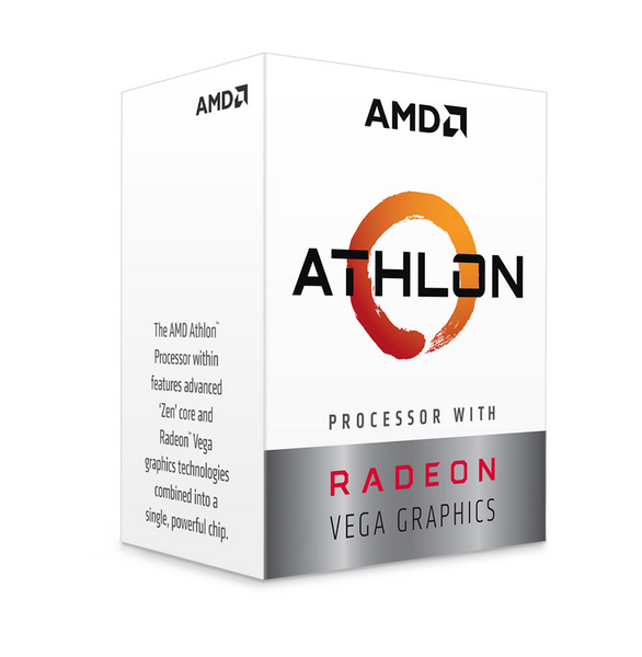 AMD Athlon 3000G Unlocked Desktop Processor with Radeon Graphics