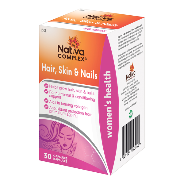 Nativa Hair,Skin &amp; Nail Complex Capsules - 30s