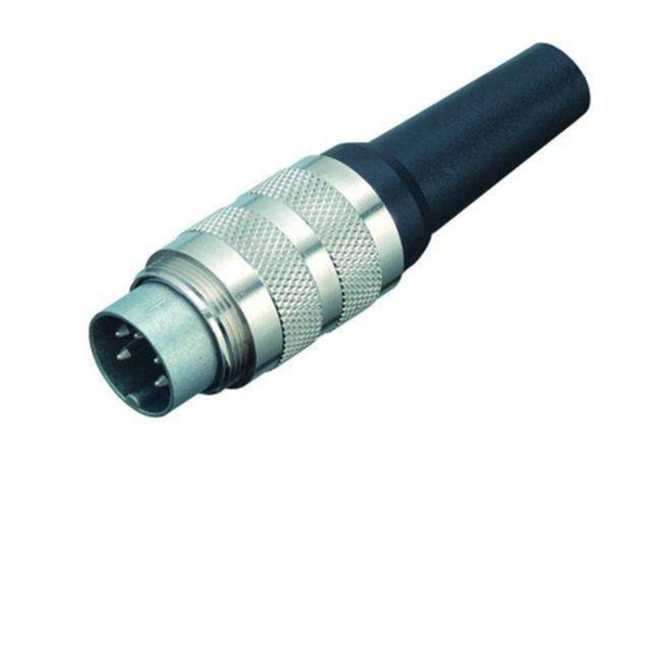 99-2061-02-08 8-Way Male M16 Cable Connector, Screw Lock, IP40