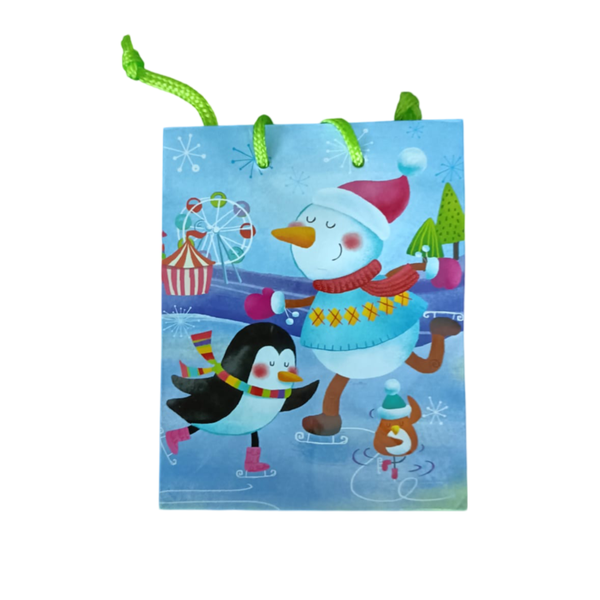 Frosty Fun Christmas Giftbag - Pack of 10