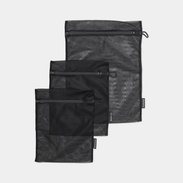 Brabantia - Wash Bags Set of 3 - Black