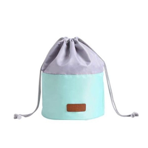 Olive Tree - Drawstring Cosmetic Travel Organizer Toiletry Bag - Green