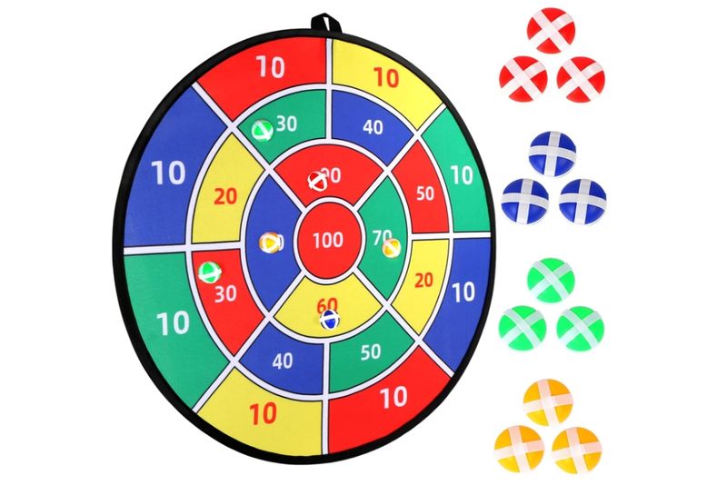 Toys Gifts for Kids Boys Daughter Son Birthday 29" Large Dart Board for