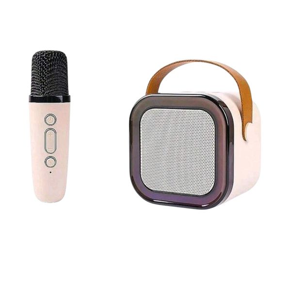 Mini Karaoke Machine with Wireless Microphone